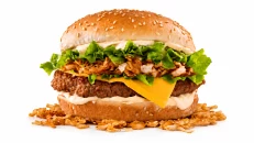 Crispy Beef Burger