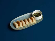Fish And Shrimp Gyoza