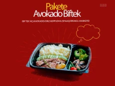 Paket me avokado biftek