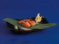 Truffle Salmon Aburi Nigiri