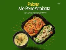 Pakete me Penne Arrabiata