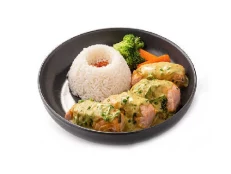 Salmon Tajlandez me Curry