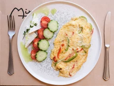 Omëletë Vegjetariane