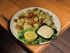 Mix kallamar, karkalec frite 