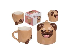 Filxhan qeramik me kokë poshtë, Pug