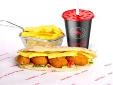 Panini qofte peshku meal