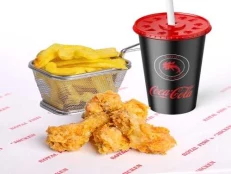 4 chicken wings meal
