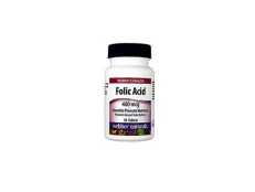 Webber Naturals Folic Acid 400mcg x90 tablet