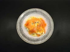 Tagliatelle Salmon Gorgonzola & Spinaq 