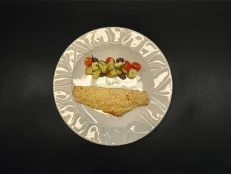 Salmon I Tymosur Me Pishë Lime Dhe Capperi