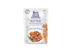 Brit Care Cat Kitten Fillets in Jelly with Savory Salmon