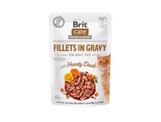 Brit Care Cat Fillets in Gravy with Hearty Duck
