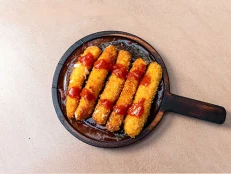 Mozzarella Sticks & Tomato Jam