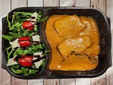 Rosto viçi & sallatë rukola