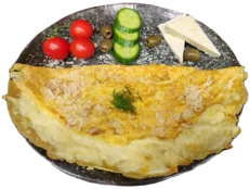 Omletë me mozzarella
