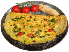 Omletë me perime