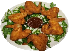 Krahë pule frite