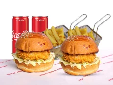 Chicken Burger Combo