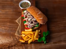 CG - Ribs Lover Sandwich (with French fries)