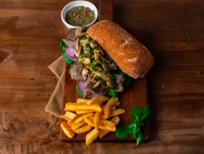 CG - Colorado Steak Sandwich (with French fries)