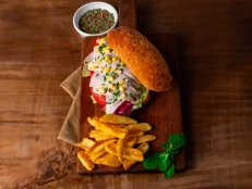 CG - Smoked Turkey Sandwich (with French fries)