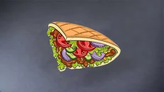 Doner pule me pilaf
