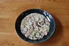 Rizoto me Kerpudhe, Brokoli, Ullinj & Tartuf i Fresket