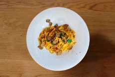Spaghetti Aglio Olio & Tartuf i Freskët