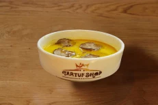 Supe krem pule me tartuf te fresket