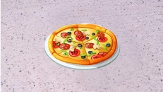 Pizza "Caprese" Fritta