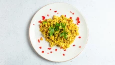 Risotto me perime dhe pulë