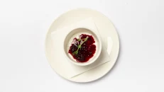 Panna Cotta me Fruta Pylli / Çokollatë