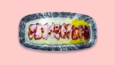 Salmon gravlax