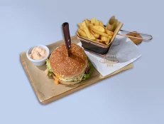 Chicken Schnitzel Burger