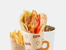 Schnitzel Pita Combo