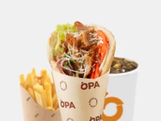 Truffle Chicken Gyros Combo