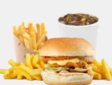 Crispy Chicken Burger Combo