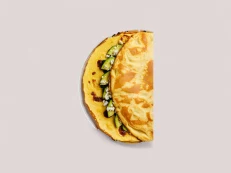 Spinach & Avocado Crepe
