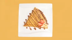 Krep Nutella Banane Luleshtrydhe