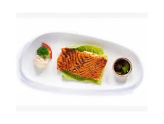 Salmon në Skarë me Salcë Teriyaki