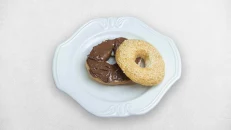 Bagels with Nutella
