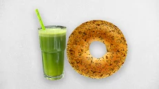 Vegetarian Sandwich & Juice