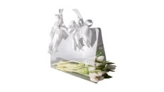 Çantë Transparente me Tulipanë