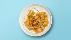 Paccheri with Scampi