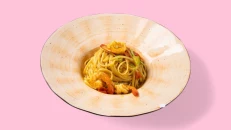 Linguini Karkalec Kungull