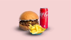 Double Cheese Burger Meal