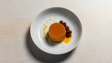 Flan con Dulce de Leche
