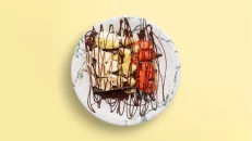 Mix Fruits Waffle