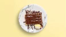 Waffle me Çokollatë Te Bardhe