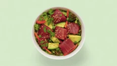 Ceviche me Ton & Avokado